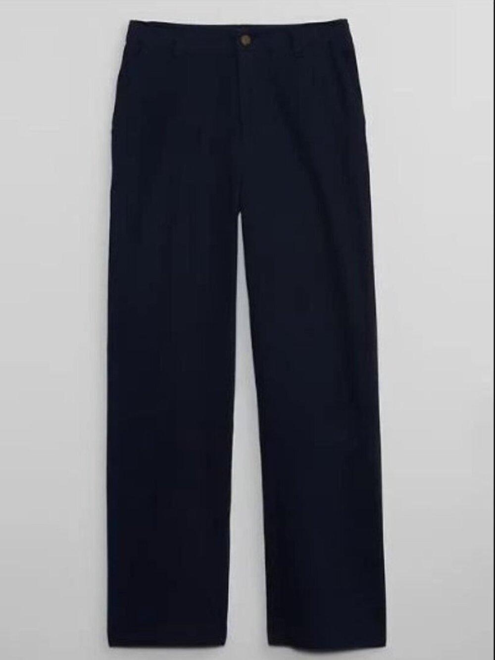 GAP Mid Rise Loose Khakis Patch Back Pockets - Blue - 16 - Picture 3 of 7